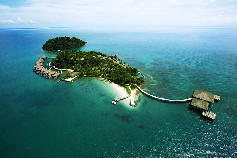 Song-Saa AERIAL SHOT