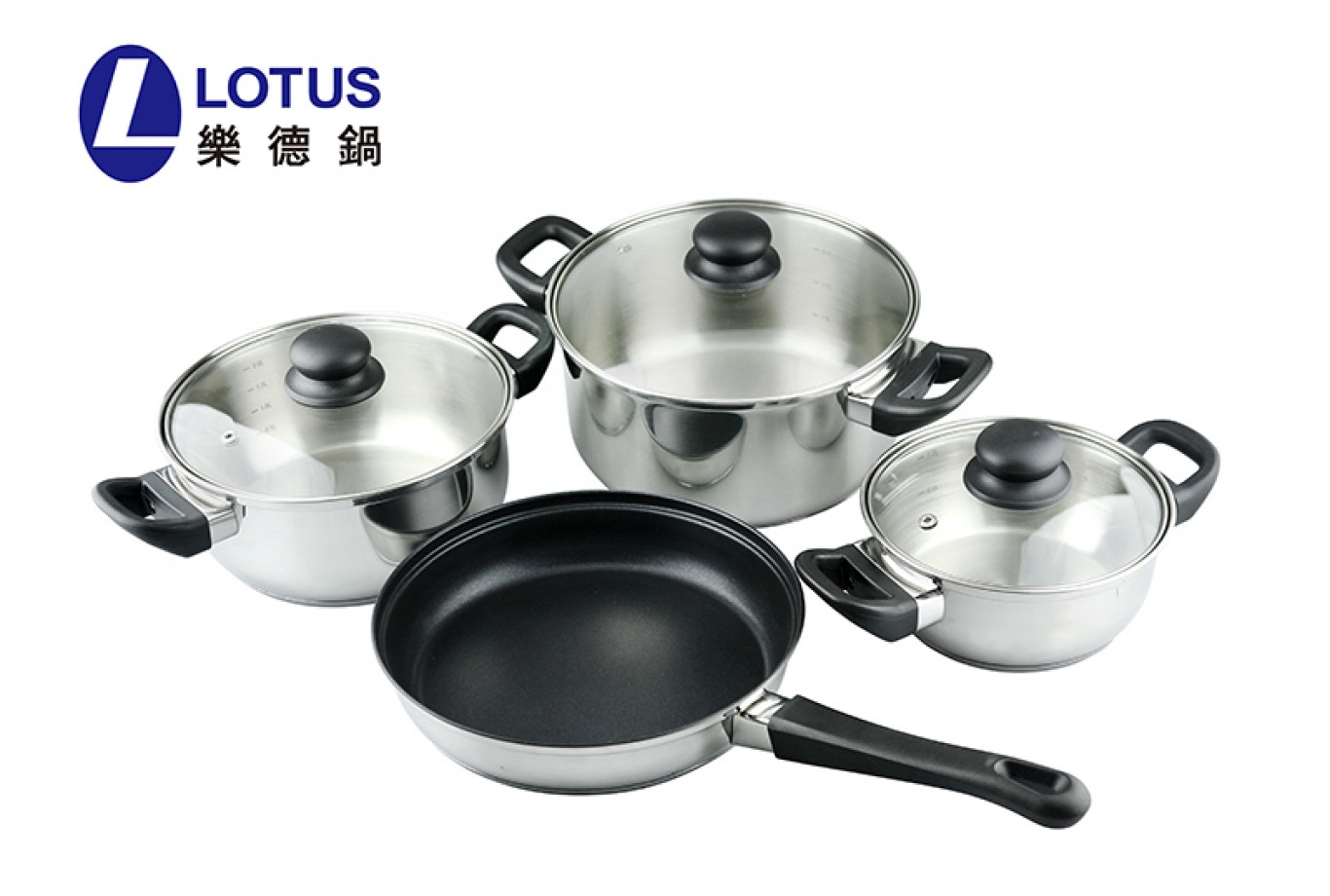 LOTUS樂德鍋-超值四件組 原價$5,760 特價$1,680