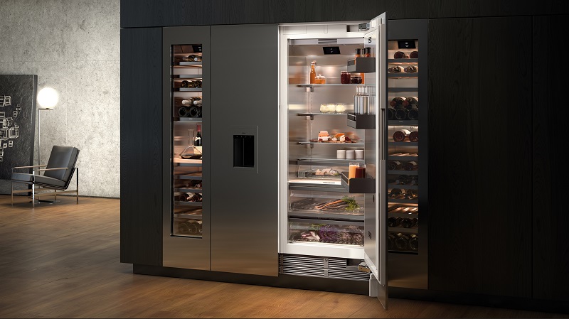 Gaggenau 400系列冰箱組合展現雍容建築大氣