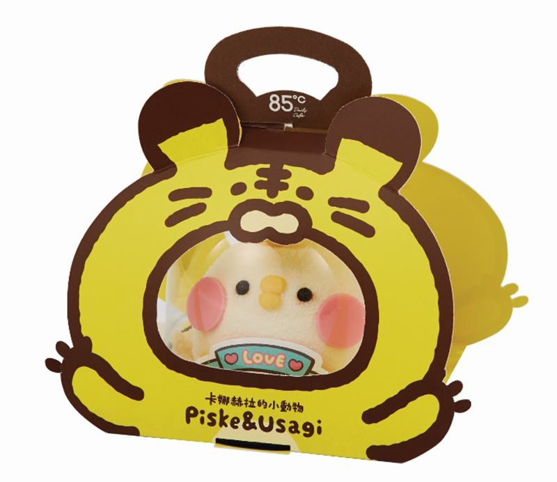 歡樂小鴨+小老虎蛋糕盒