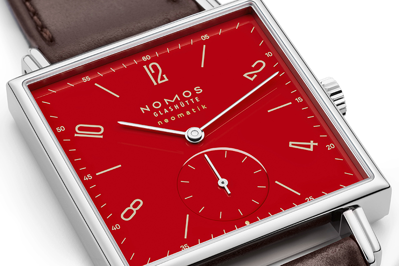 NOMOS TETRA NEOMATIK 紅色款單錶圖1