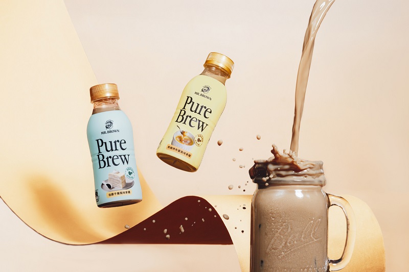 喝的法式甜點來了!伯朗咖啡 Pure Brew 推出全新甜點系咖啡 一口喝進「焦糖烤布蕾」和「伯爵千層」的夢幻口味 - 夢想誌